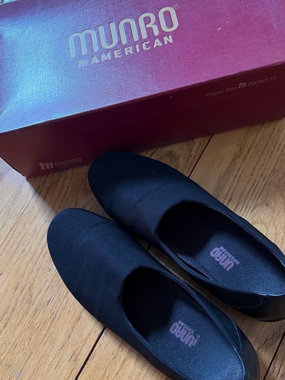 Women's Black Slip-On Flats